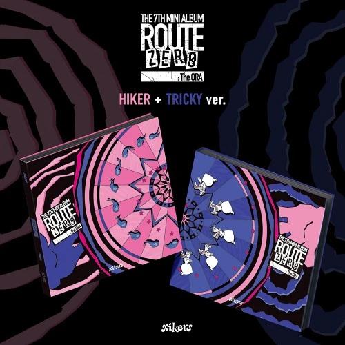 SET: 2 Albums xikers - 7TH MINI ALBUM [ROUTE ZERO : The ORA] (TRICKY ver. + HIKER ver.)