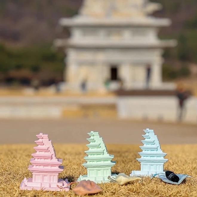 Mireuksa Temple Stone Pagoda Plaster Fragrance Diffuser