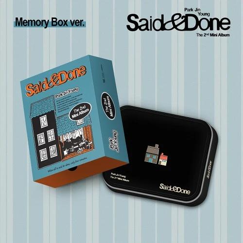 Park Jin Young - Mini Album 2 [Said & Done] (Memory Box ver.)