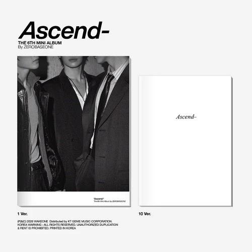 ZEROBASEONE - The 6th Mini Album [Ascend-] Photobook Ver. (1 Ver. & 10 Ver.)