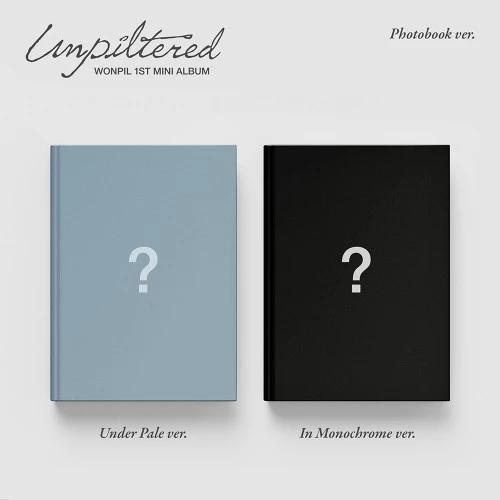 [Album 2 EA SET] Won Pil (DAY6) - 1ST MINI ALBUM Unpiltered (Photobook Ver.)