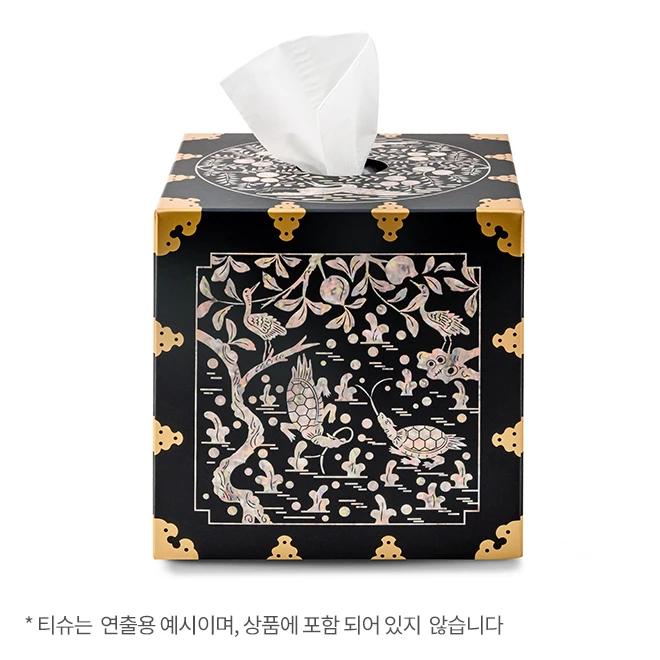 Mother-of-Pearl Inlay Tissue Case, Collaborative Product with Korean Craft and Design Foundation