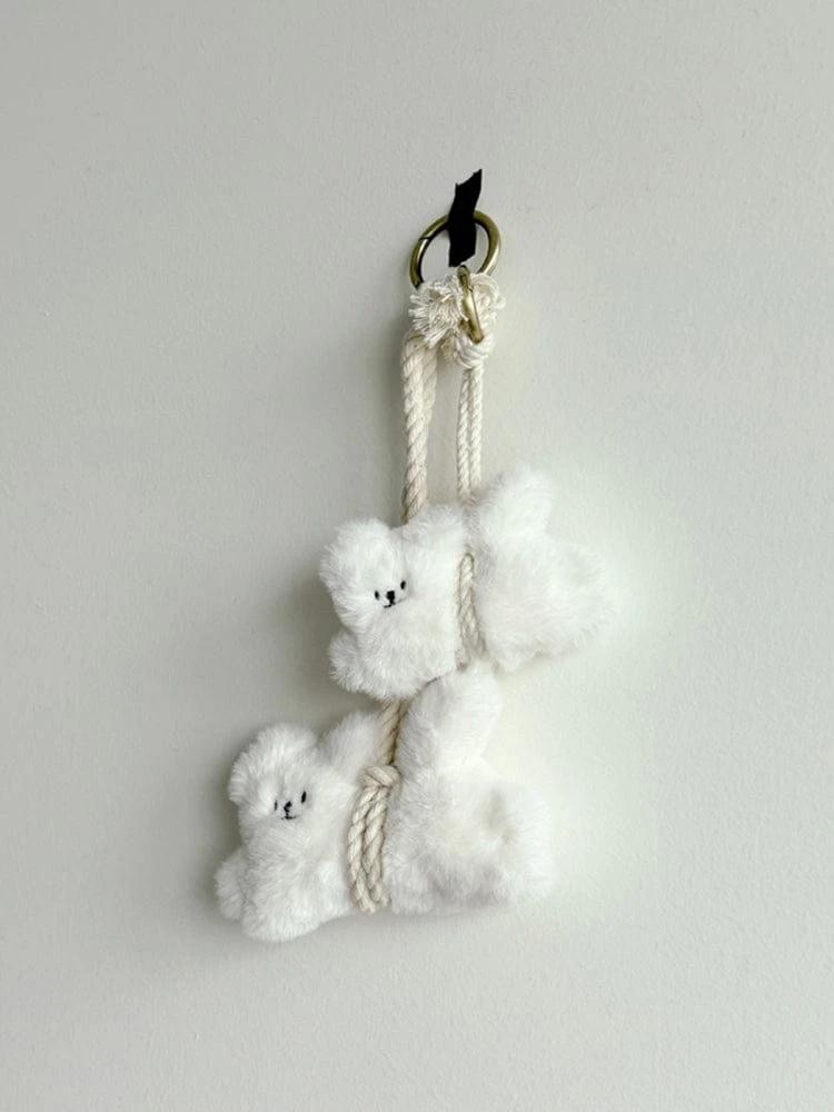 AB Fab Pab Ac-mak-i Dog Charm Keyring (Baekseolgi)
