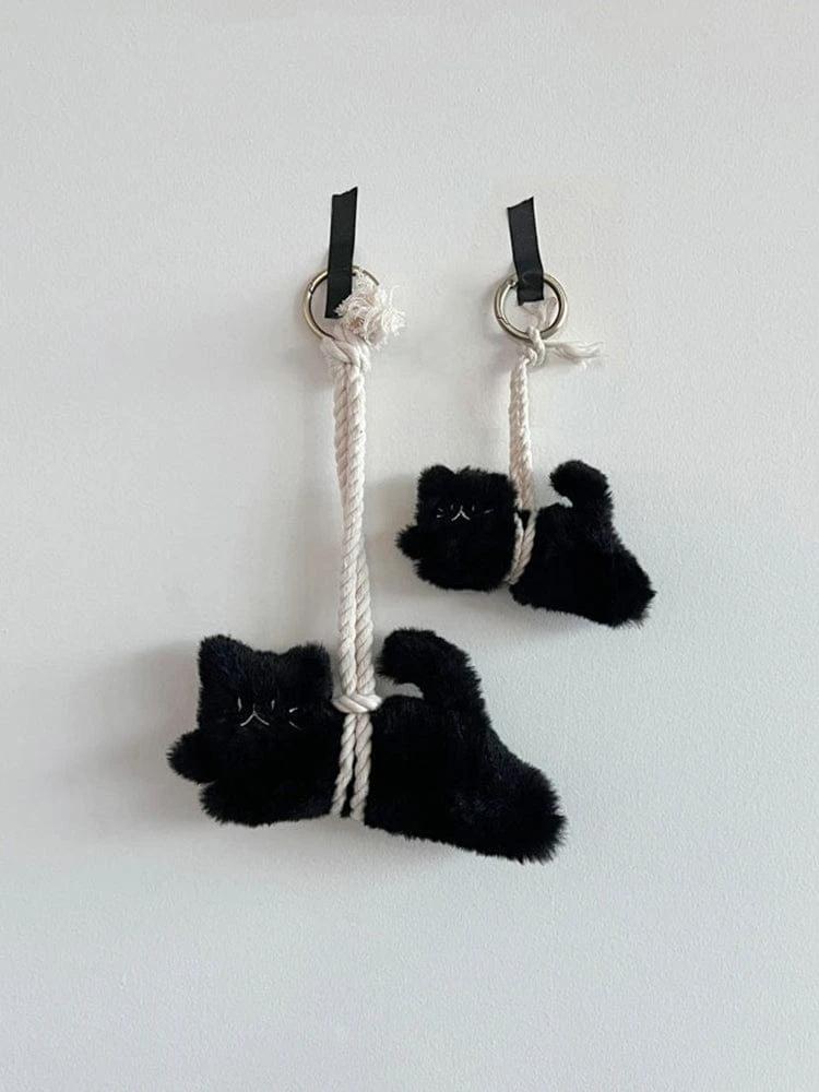 AB Fabe Evil-Blocking Cat Ornament Keychain