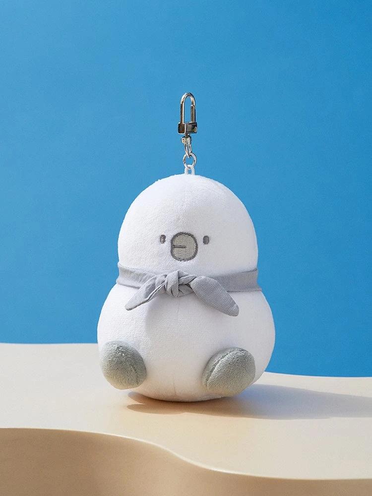 Bebe the Duck Mini Figure Keyring (White Bebe)