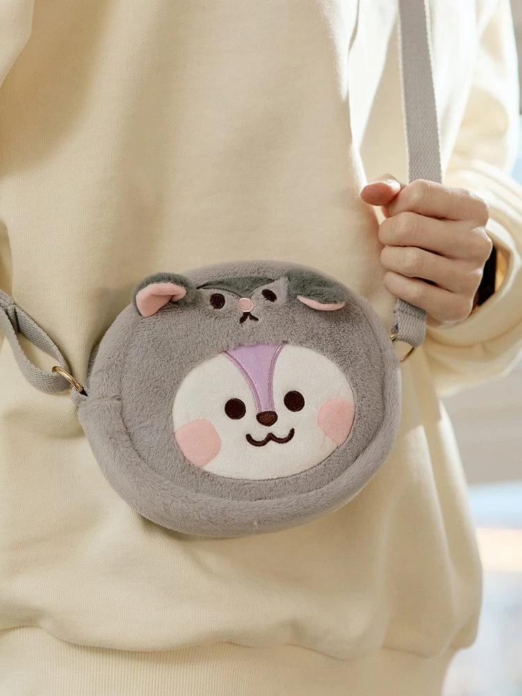 BT21 MANG BABY Fluffy Face Crossbag