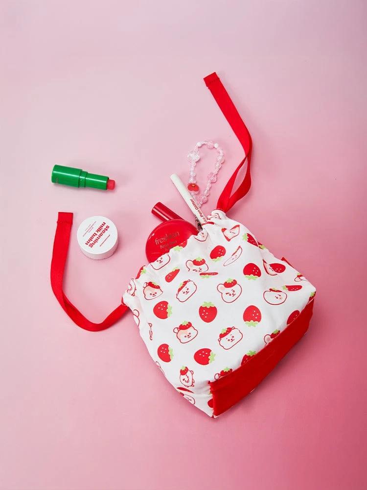 BT21 Strawberry Party String Pouch