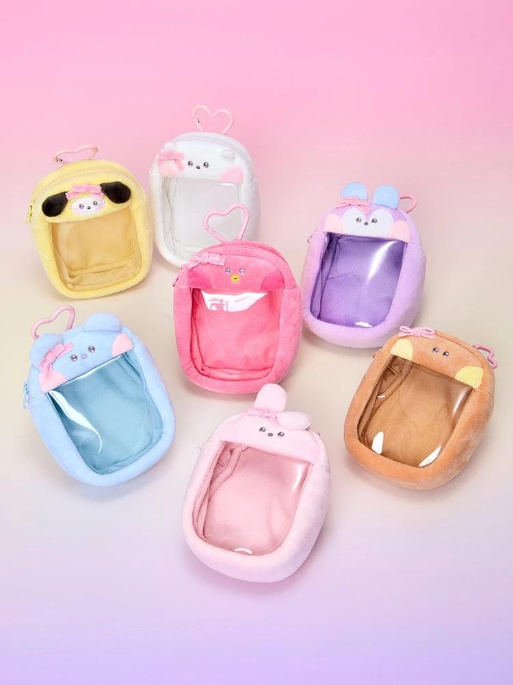 BT21 minini Ribboned You Transparent Bag Charm Pouch