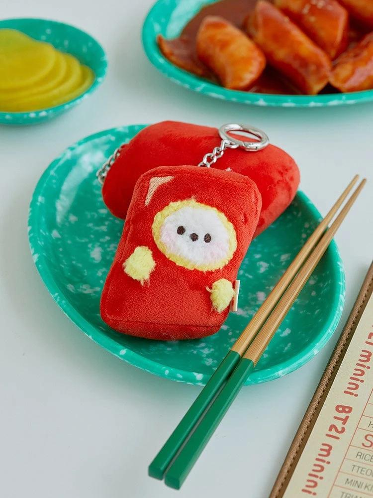 BT21 CHIMMY minini BUNSIK Plush Keychain