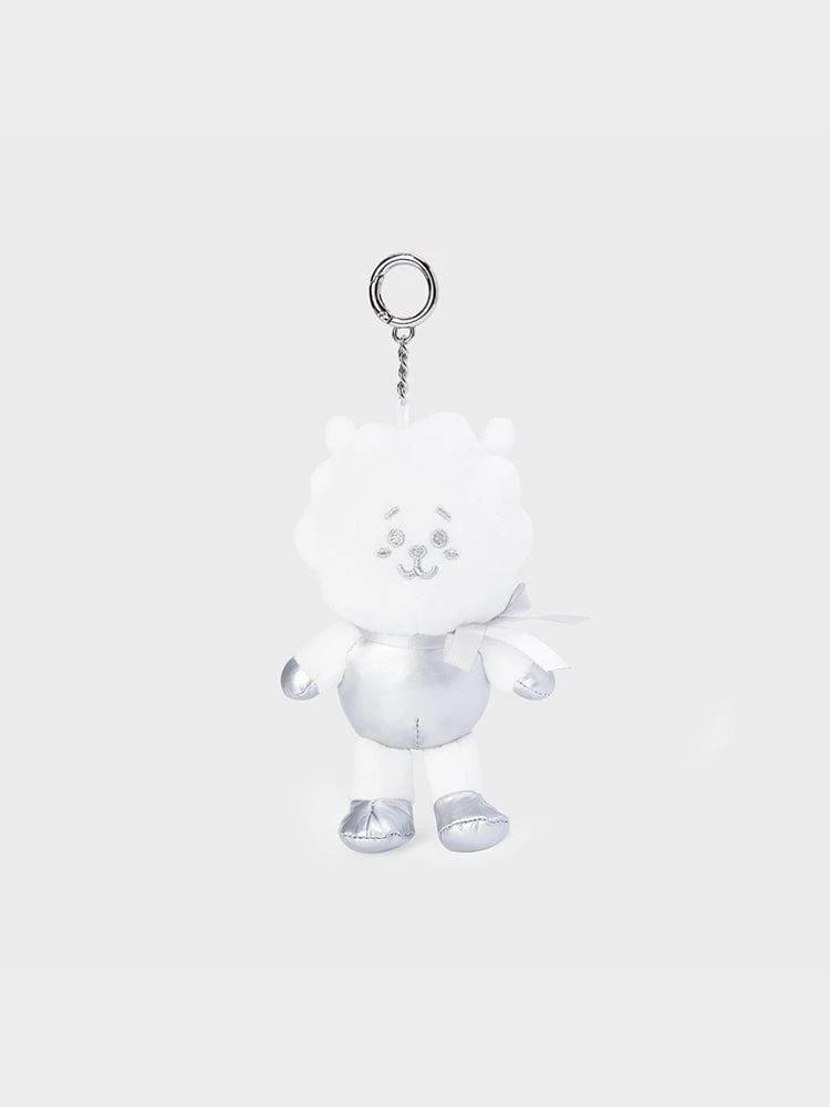 BT21 RJ Silver Edition Plush Keyring