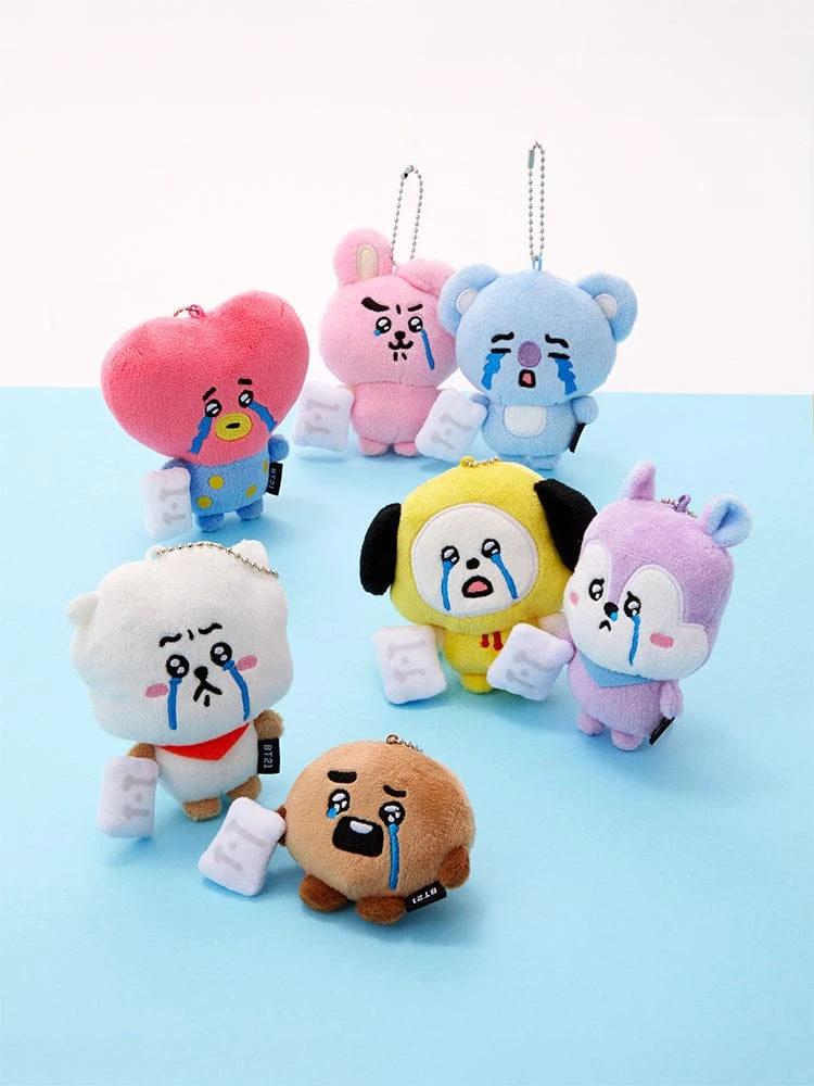 BT21 Today's Mood Tears Plush Keyring
