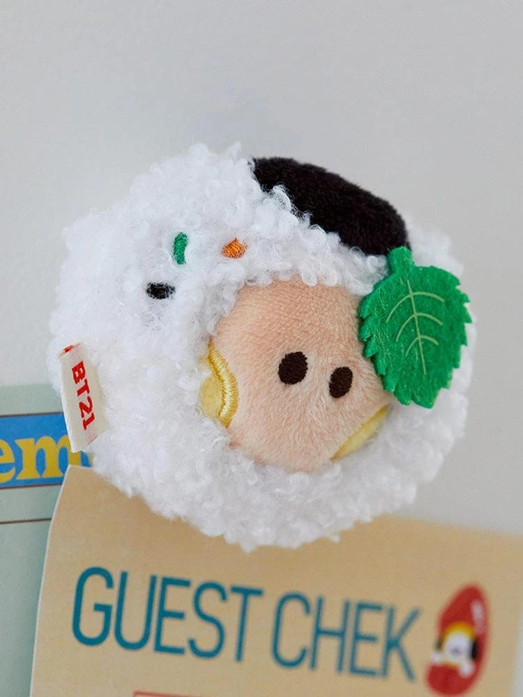 BT21 SHOOKY minini BUNSIK Magnet Figure