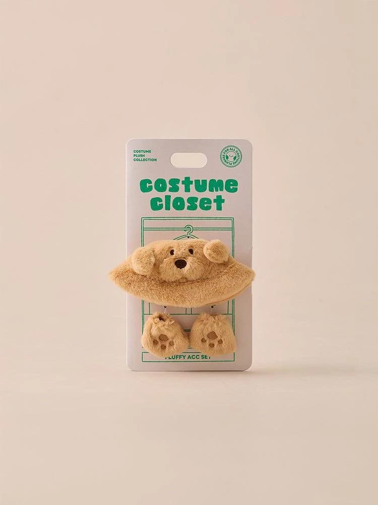 BT21 BABY Fluffy Costume Closet Golden Retriever Bucket Hat Set