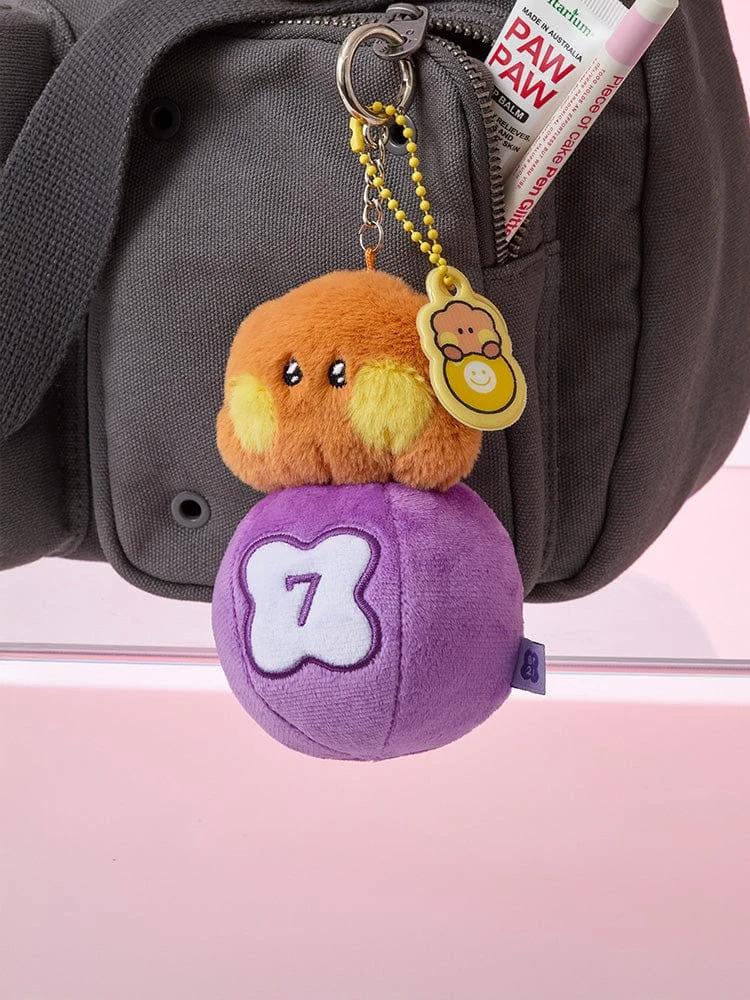 BT21 SHOOKY minini Lucky Gatcha Plush Keychain