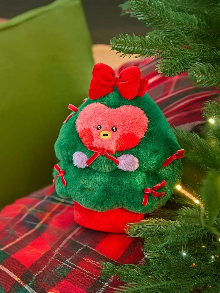 BT21 TATA minini Petit Holiday Tree Plush Toy