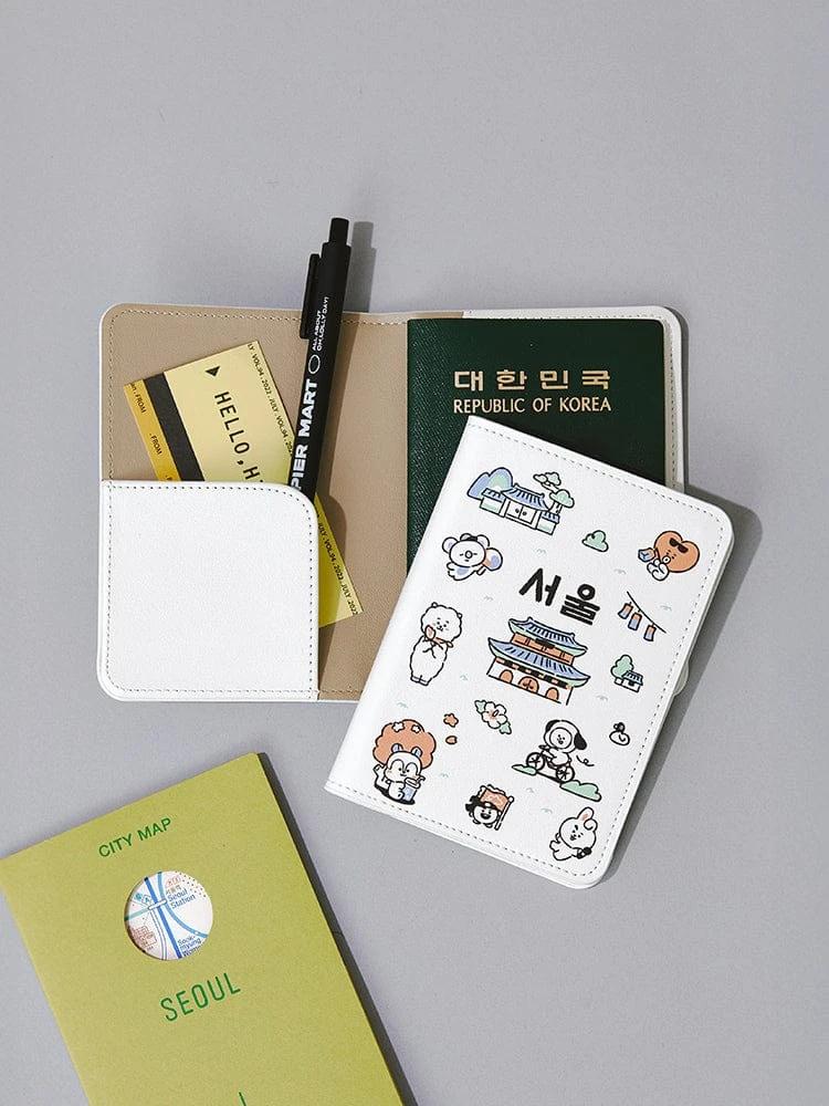 BT21 Seoul Edition Passport Case