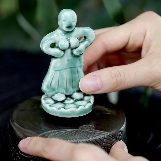 Female Figure Music Box