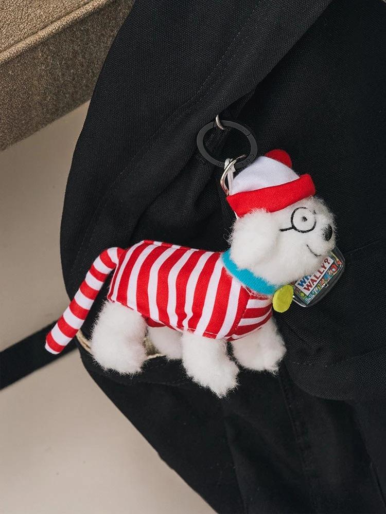 KKOLLE X Where's Wally Woof Plush Keyring