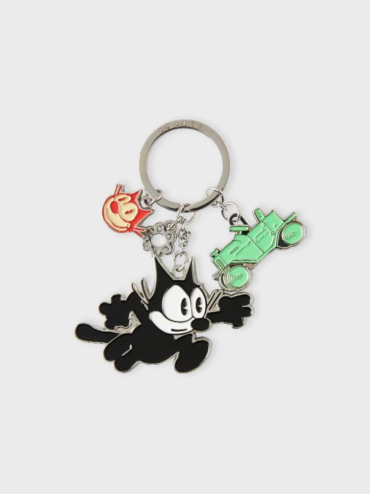 COLLE x Felix the Cat Metal Keyring VER.1