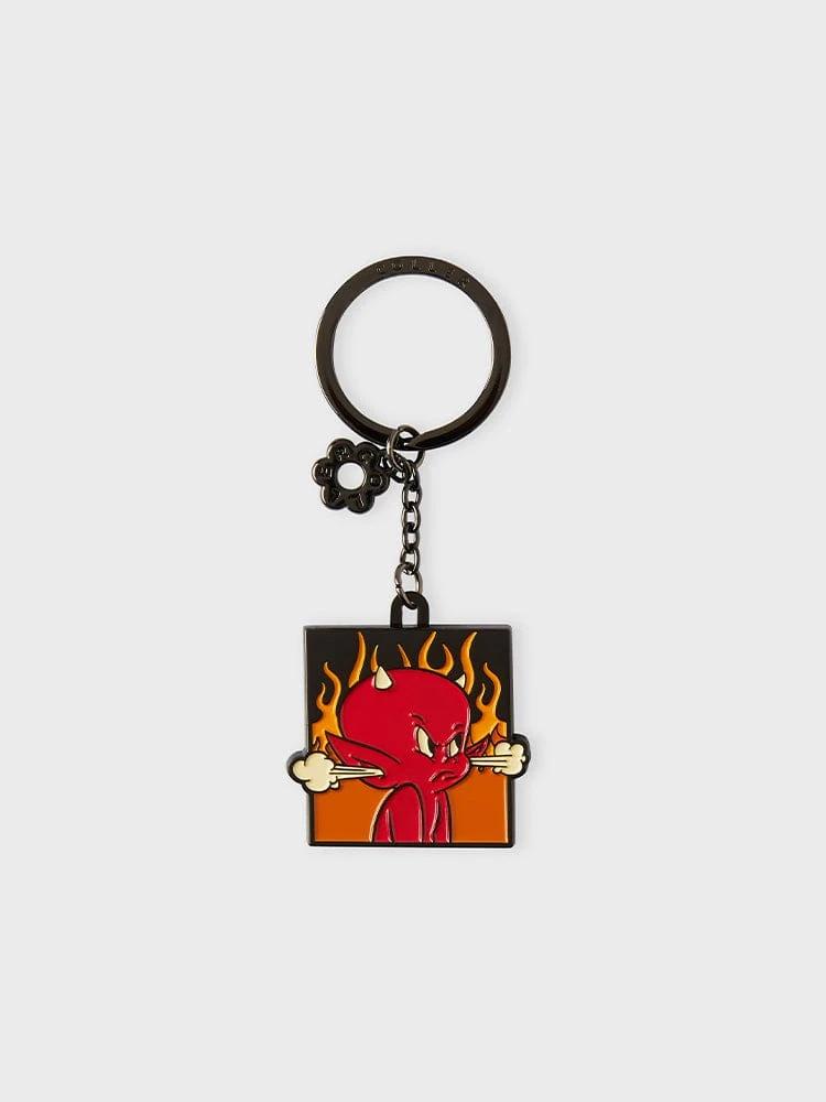 KOLAE X HOTSTUFF Metal Keyring VER.2