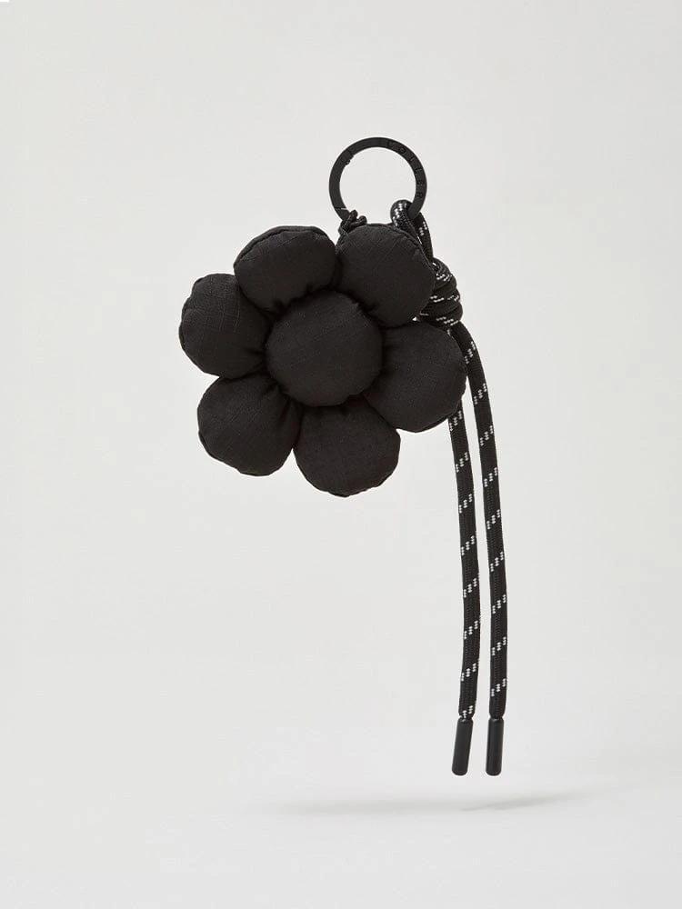 COLLE Flower String Keyring Shade Black
