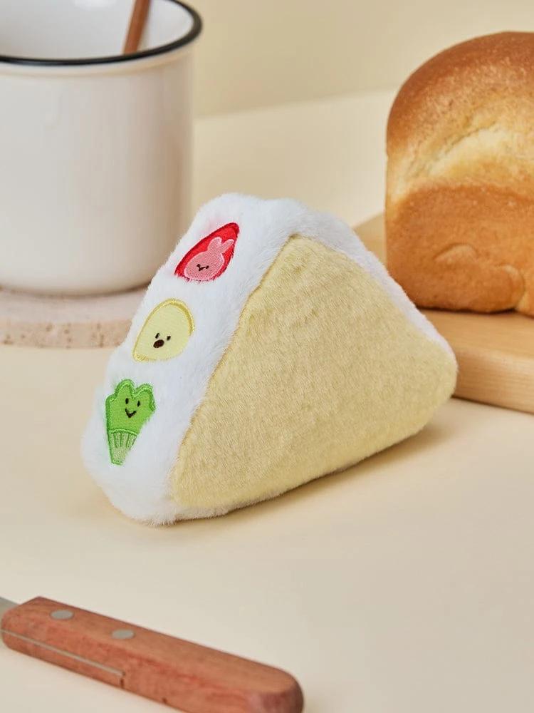 LINE FRIENDS minini Dessert Cafe Fruit Sandwich Pouch