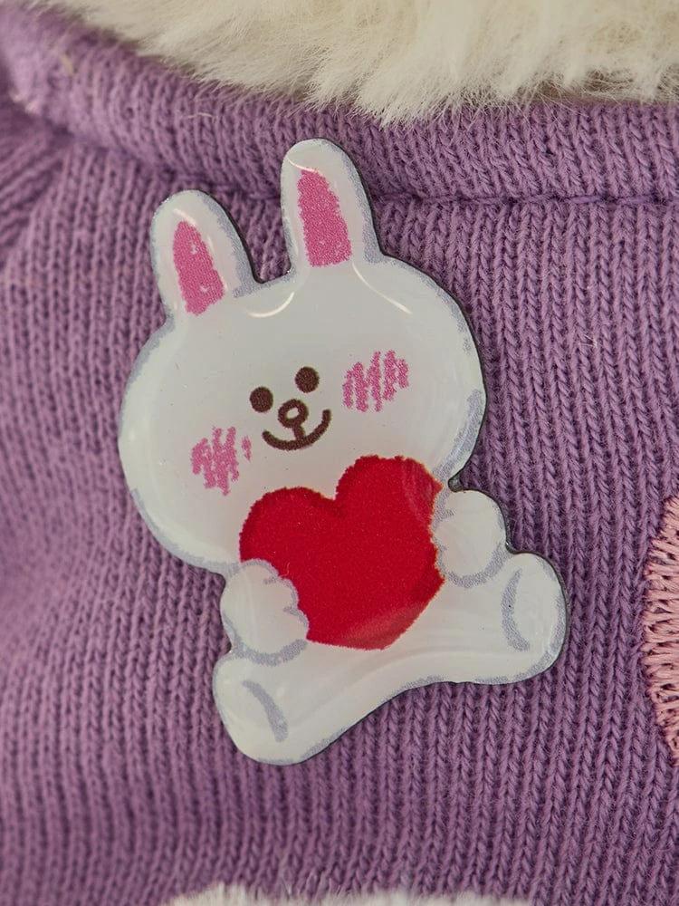 LINE FRIENDS Cony 15th Anniversary Metal Pin Badge