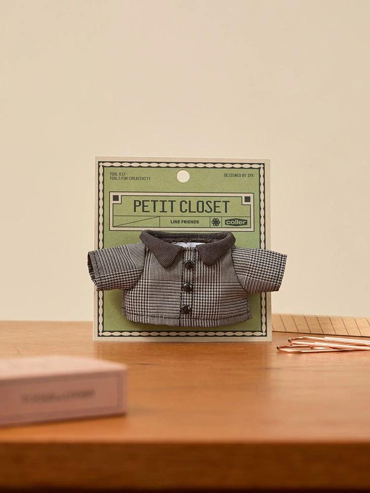 LINE FRIENDS Petite Closet Check Formal Jacket