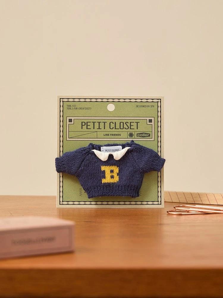 LINE FRIENDS Petit Closet Navy Knit