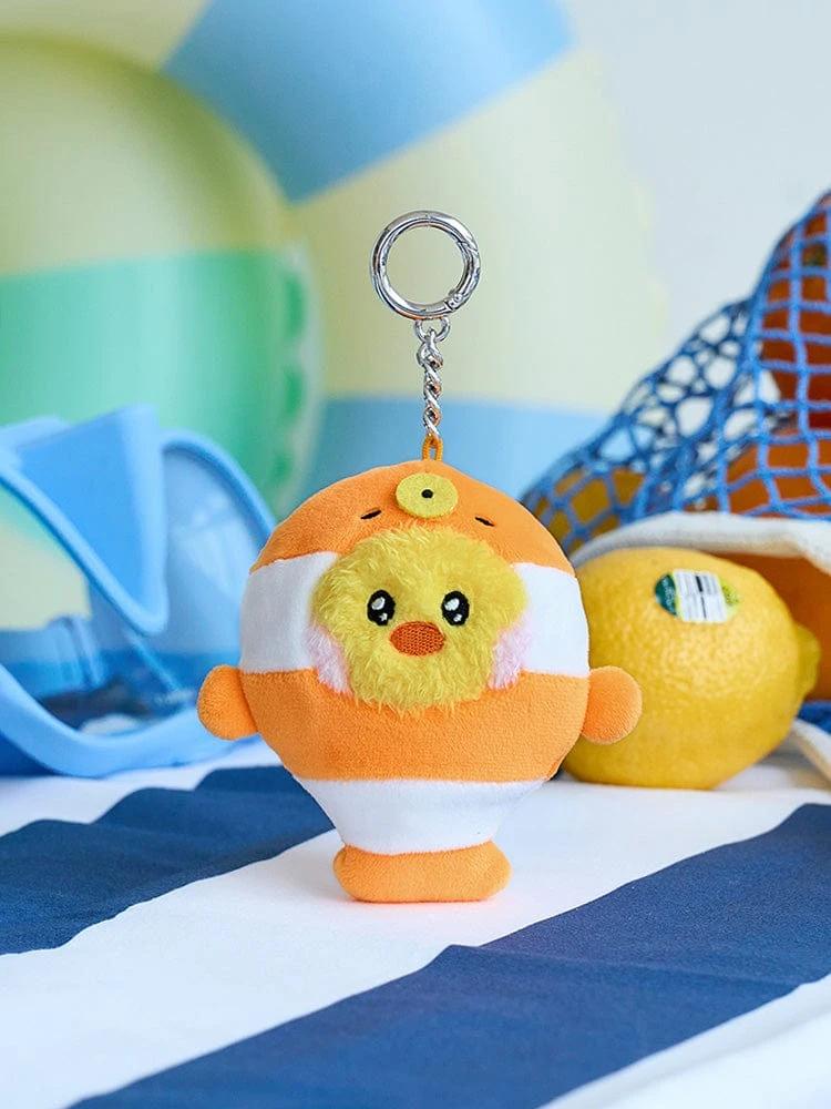 LINE FRIENDS minini Under the Pool Salini Plush Toy Keychain