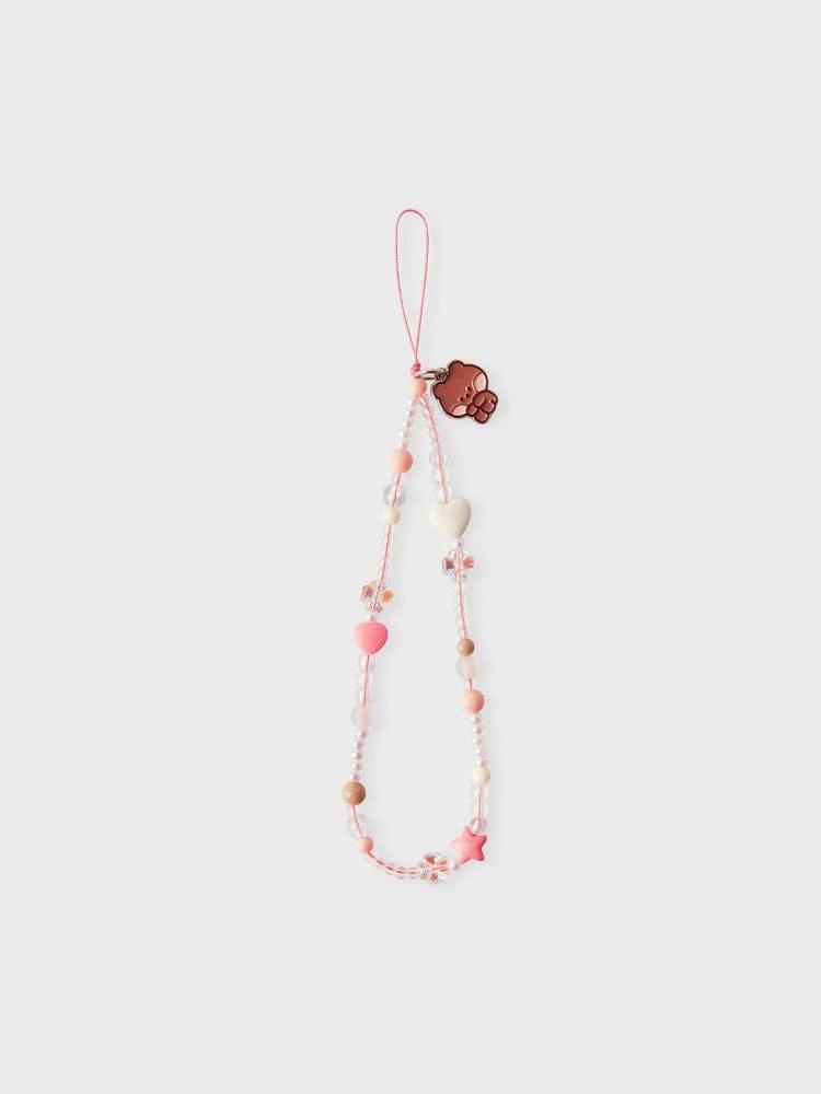 LINE FRIENDS minini Bunini Beads Strap Keyring