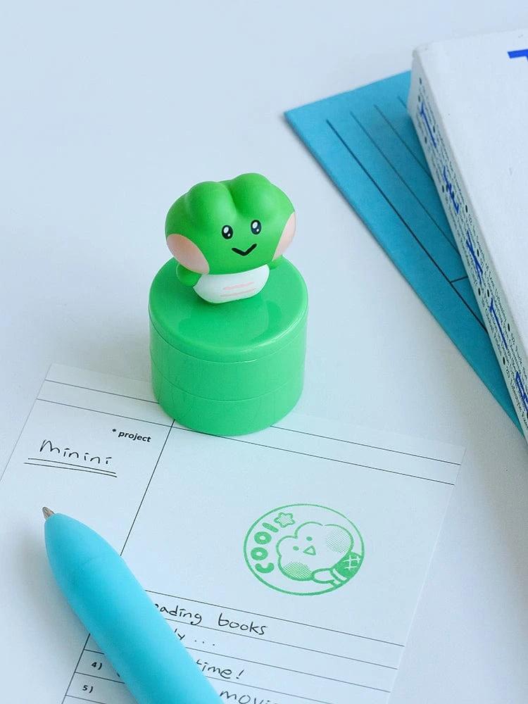 LINE FRIENDS minini Under The Pool Lenini Figure Stamp