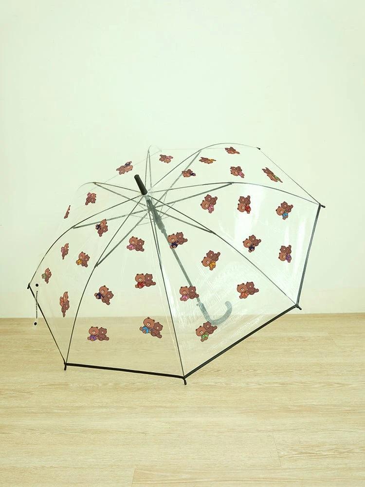 LINE FRIENDS ORDINARY DAYS Transparent Umbrella