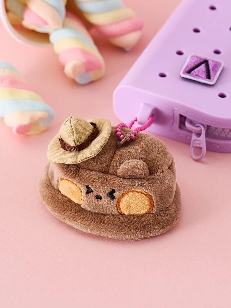 LINE FRIENDS Bruni minini THEME PARK Mini minini Hat Keychain