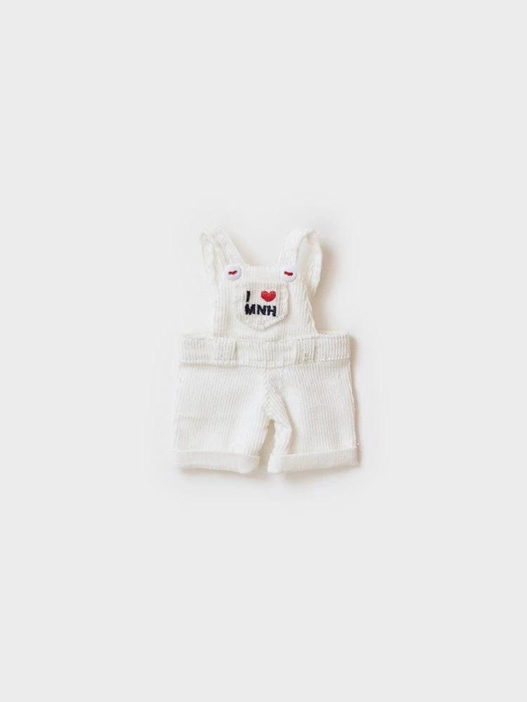 MNH Overalls Doll Keyring Clothes White