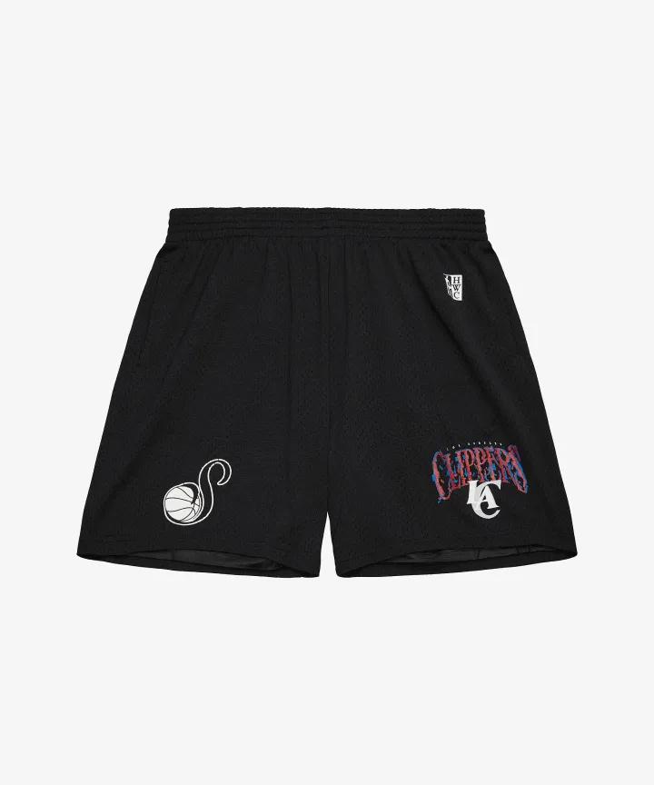 [SUGA X NBA] GLITCH SHORTS (CLIPPERS) (Weverse)