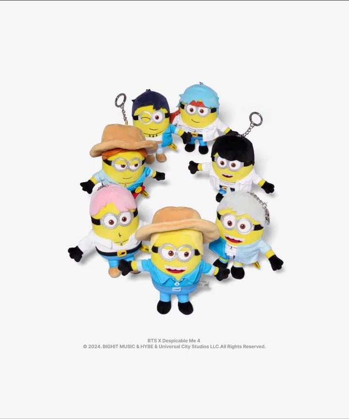 BTS X DM4 Plush Keyring (Weverse)