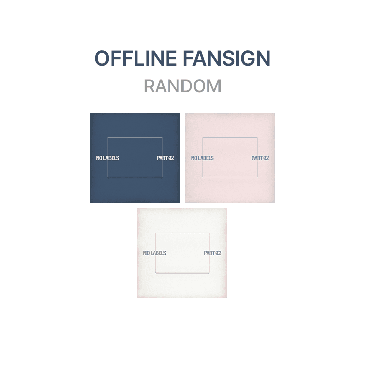 [OFFLINE FANSIGN] 'NO LABELS: PART 02' (Random) (Weverse)