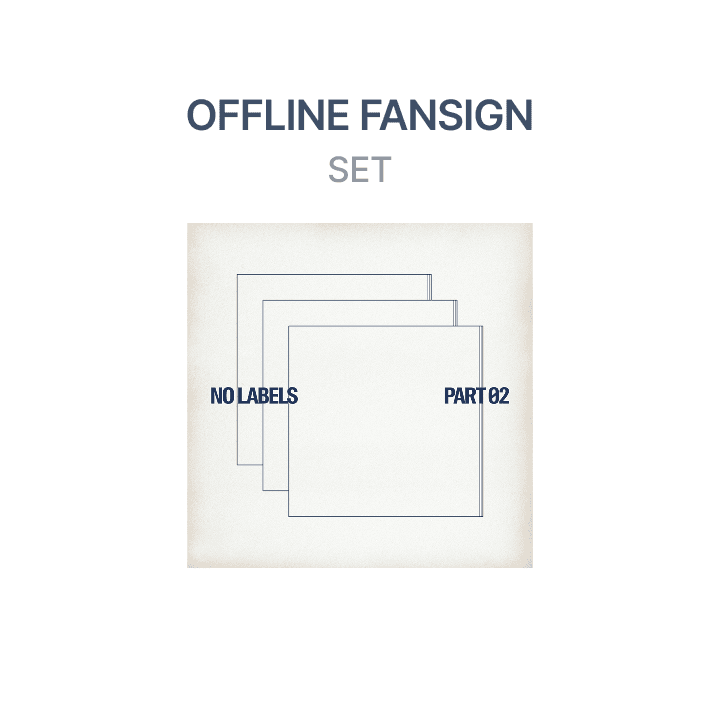 [OFFLINE FANSIGN] 'NO LABELS: PART 02 (Compact Ver.)' (Set) (Weverse)