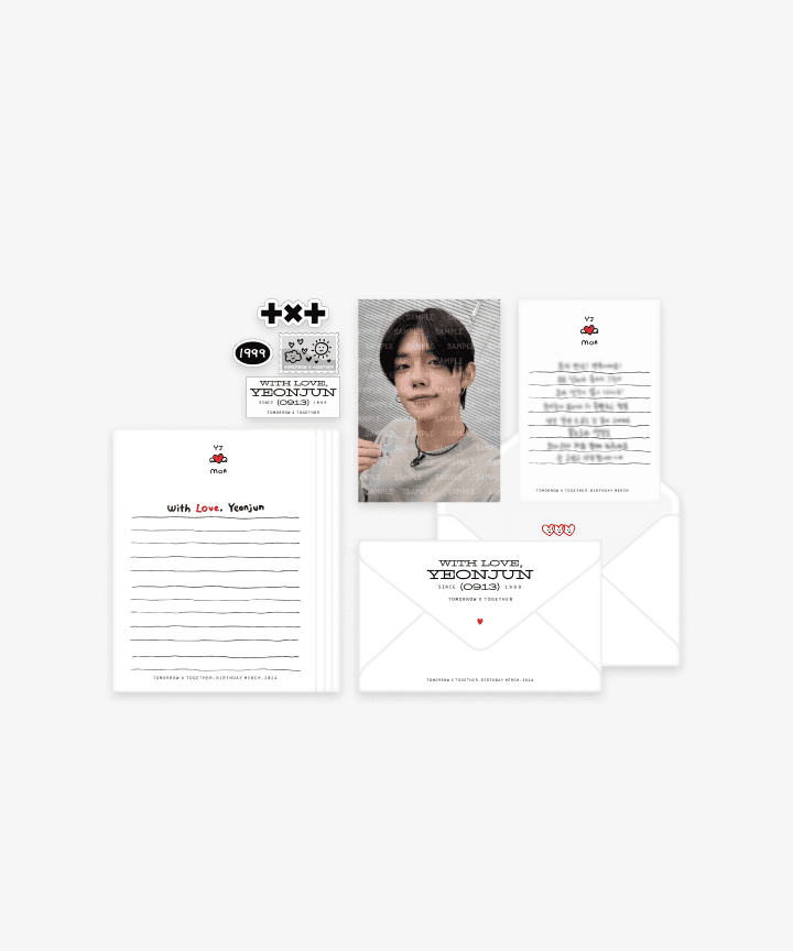 [YEONJUN] LETTER SET (Weverse)