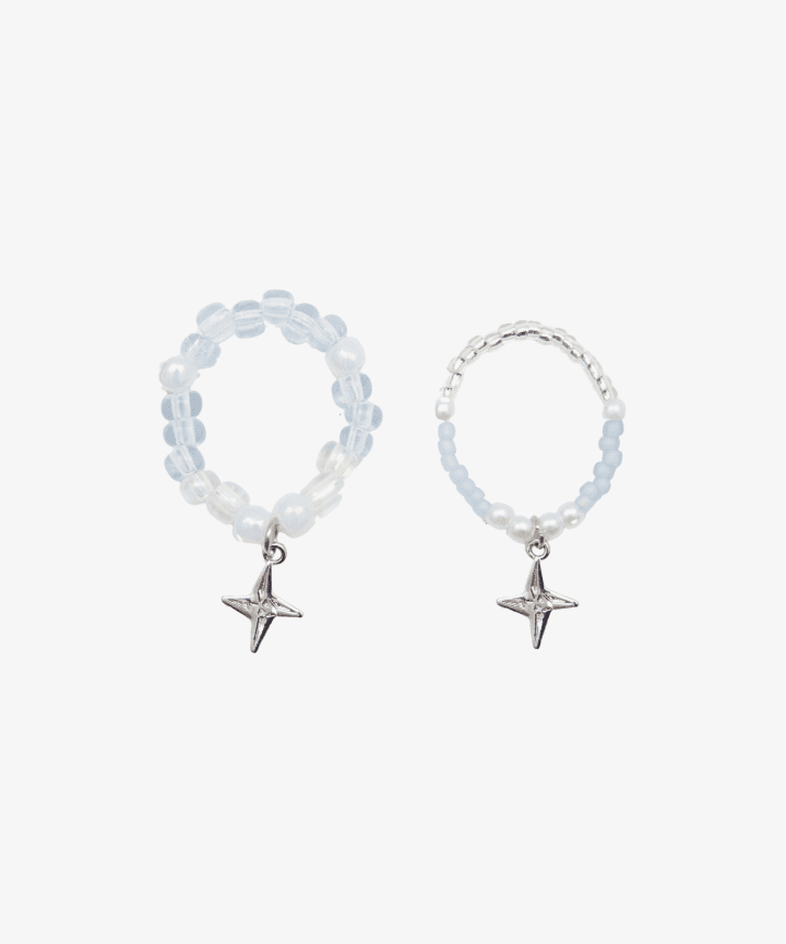 CRYSTAL RING COUPLE SET (Weverse)