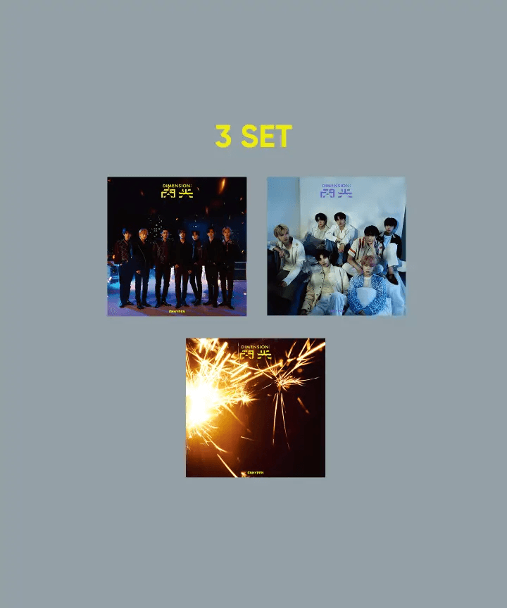 JP 2nd Single 「DIMENSION : SENKOU」 3 SET (Weverse)