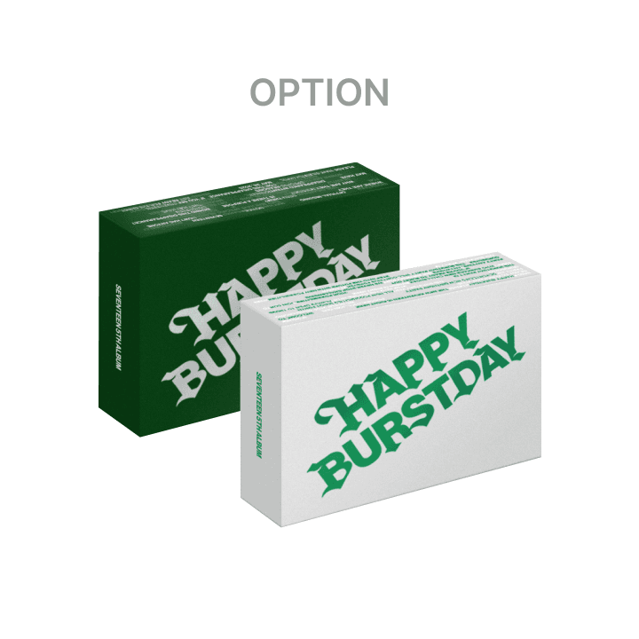 5th Album ‘HAPPY BURSTDAY’ KiT Ver. (Option) (Weverse)