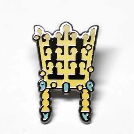 National Treasure Pin Badge (Gold Crown from Kumgwan Tomb)