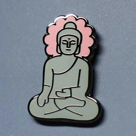 National Treasure Pin Badge (Seokguram)