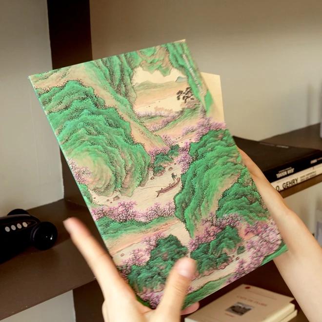 Lined Notebook (Peach Blossom Spring Journey) - National Museum of Korea Specialty Product