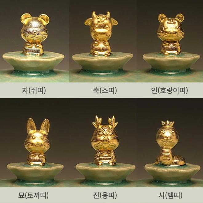 Celadon Gold 12 Zodiac Mug (Single Purchase)