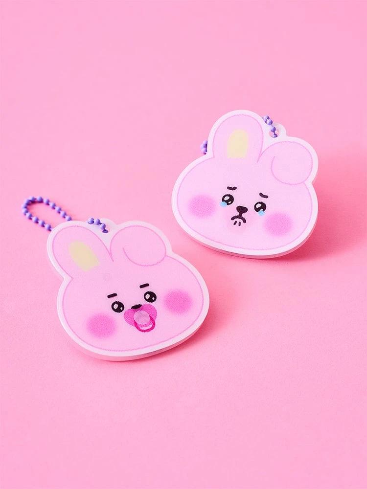 BT21 COOKY NEWBORN BABY Lenticular Keychain