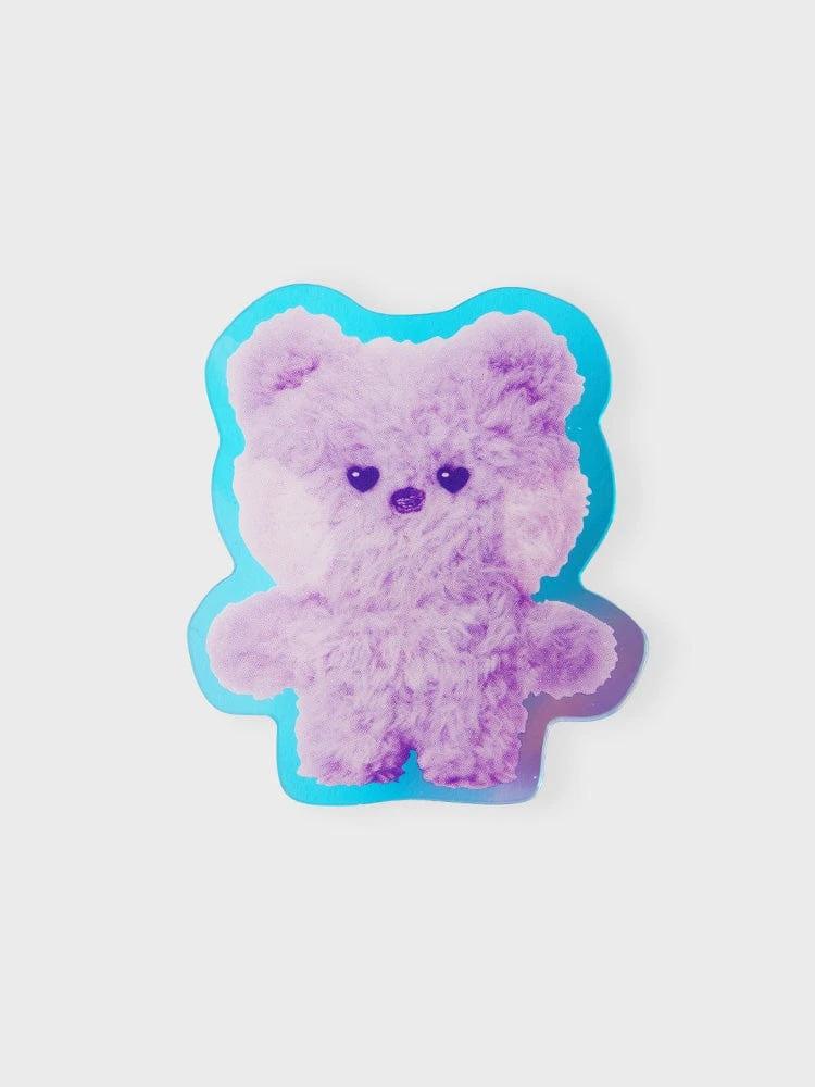 BT21 KOYA Purple of Wish Edition minini Acrylic Clip Magnet
