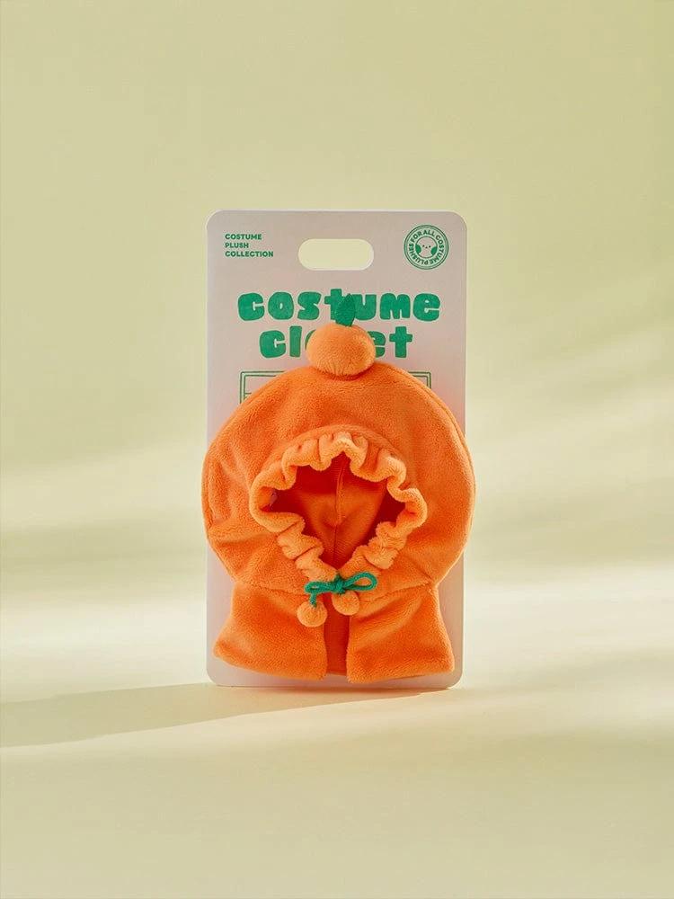 BT21 Orange Party Hood Cape Costume Closet